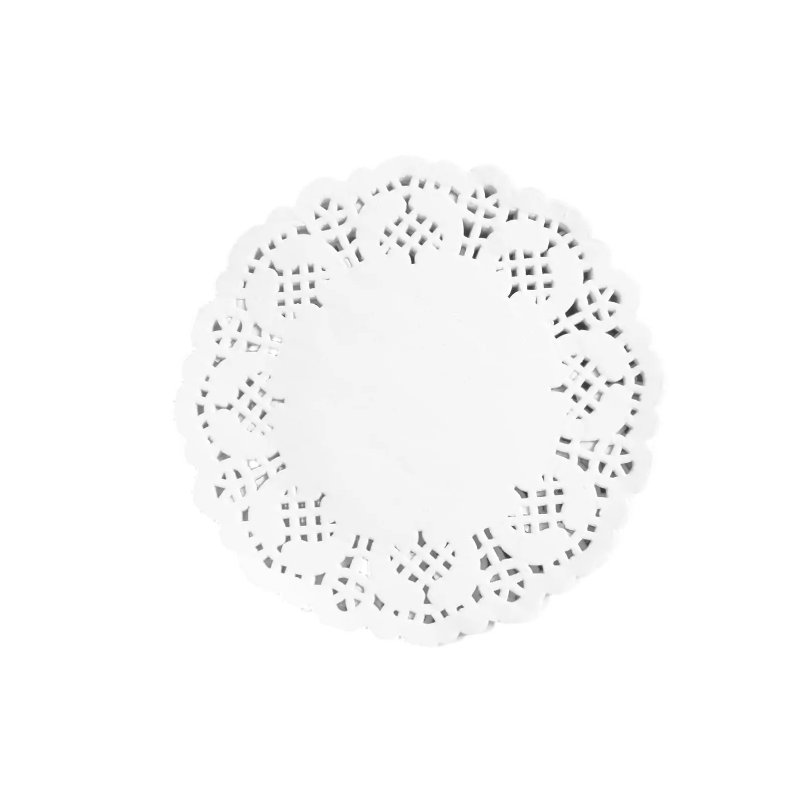 Daleweo Basi in Pizzo per Torte, 11,4 cm, 150 Pezzi, Bianco - immagine 1