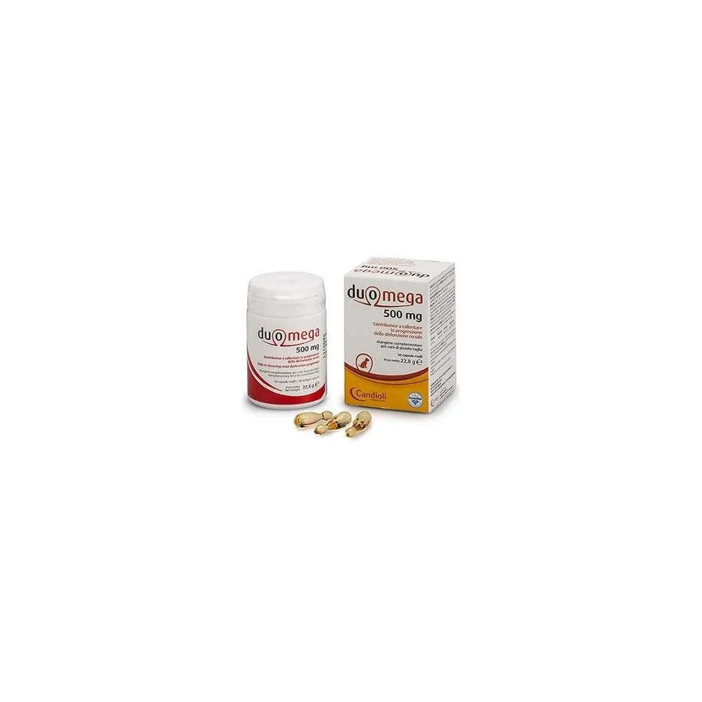 Candioli Duomega Gatti 500mg 30 Capsule Molli - immagine 1