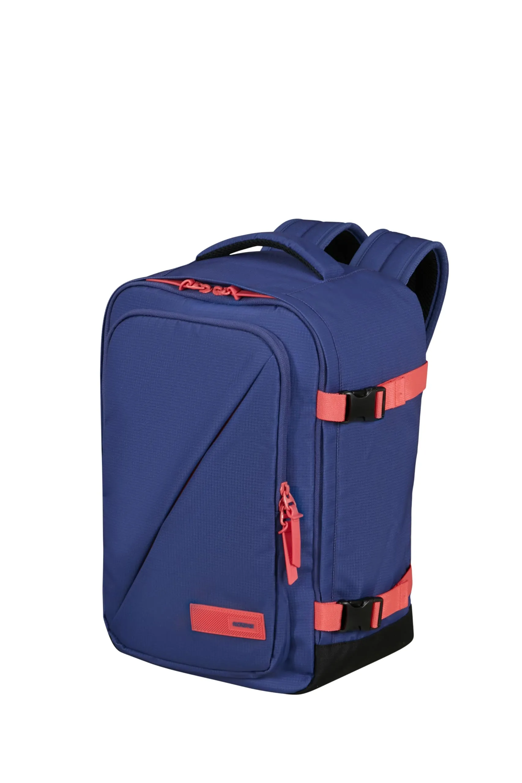 American Tourister Take2Cabin Zaino Bagaglio a Mano Ryanair 40 x 25 x 20 cm, 24 L, Dusk Purple/Sunset Coral - immagine 1