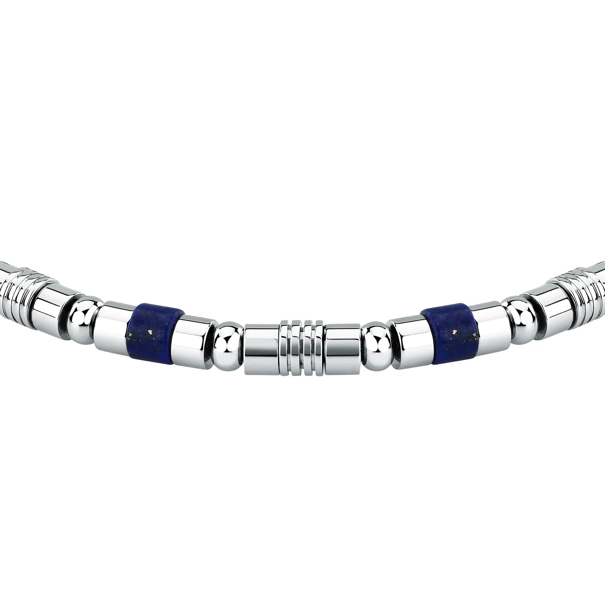 Morellato Bracciale Uomo in Acciaio e Lapislazzuli, Collezione Pietre - S1741 - immagine 2