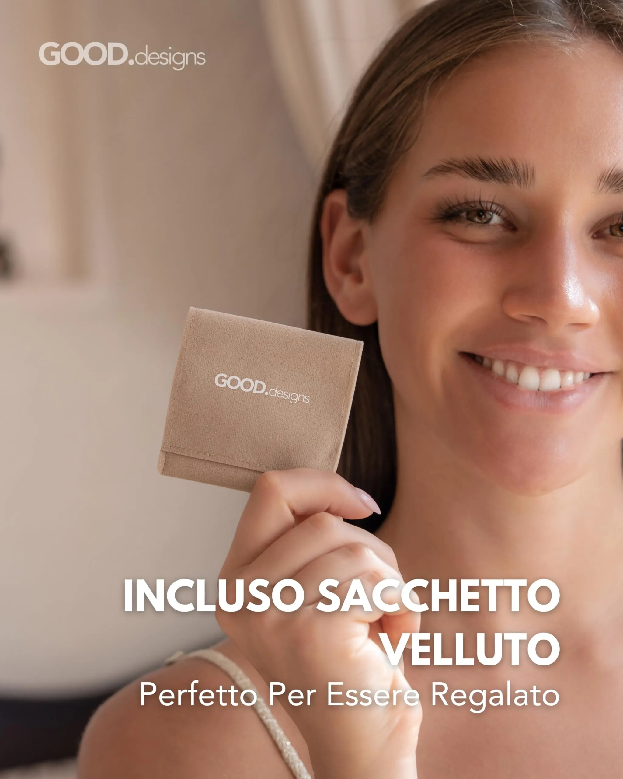 GD GOOD.designs Anello Antistress in Perle d’Acqua Dolce da Donna, Misura 52-60 - immagine 6