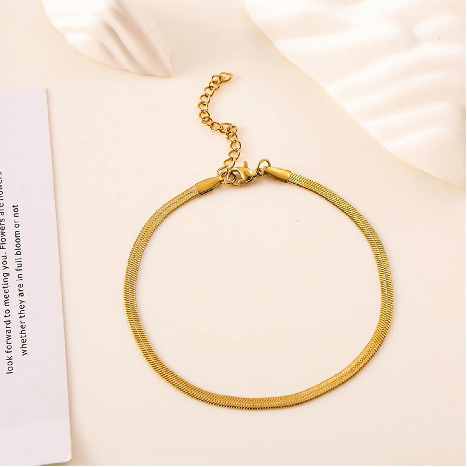 sundrerfect Set di 6 Bracciali in Acciaio Inox Oro per Donna, Waterproof, Modelli Cubano e Variati, 19 cm - immagine 7
