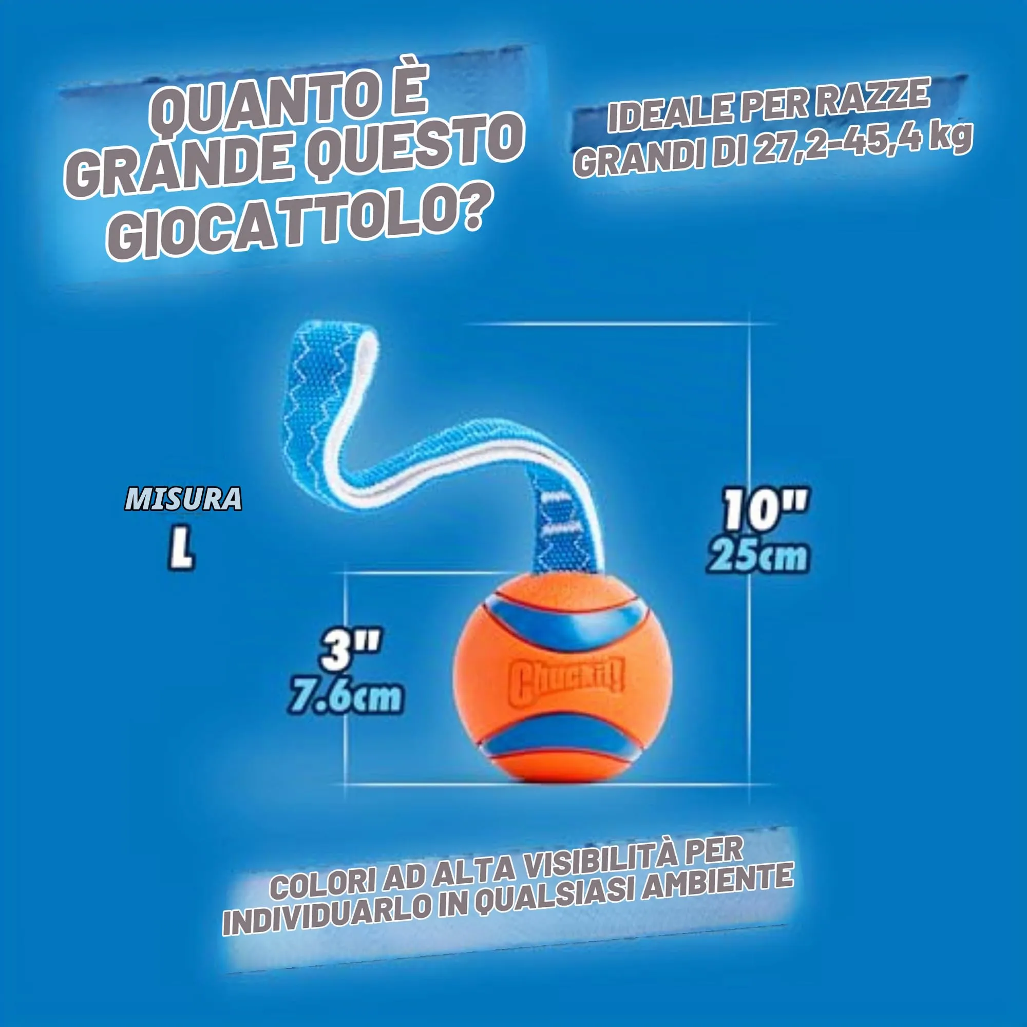Chuckit! Ultra Tug, L - immagine 4