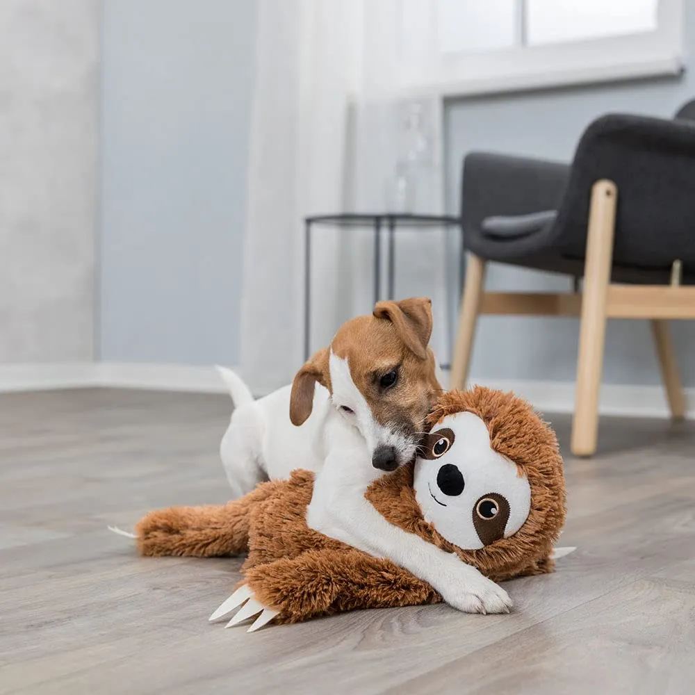 TRIXIE Morbido peluche bradipo giocattolo per cani, 56 cm, 35671 - immagine 3