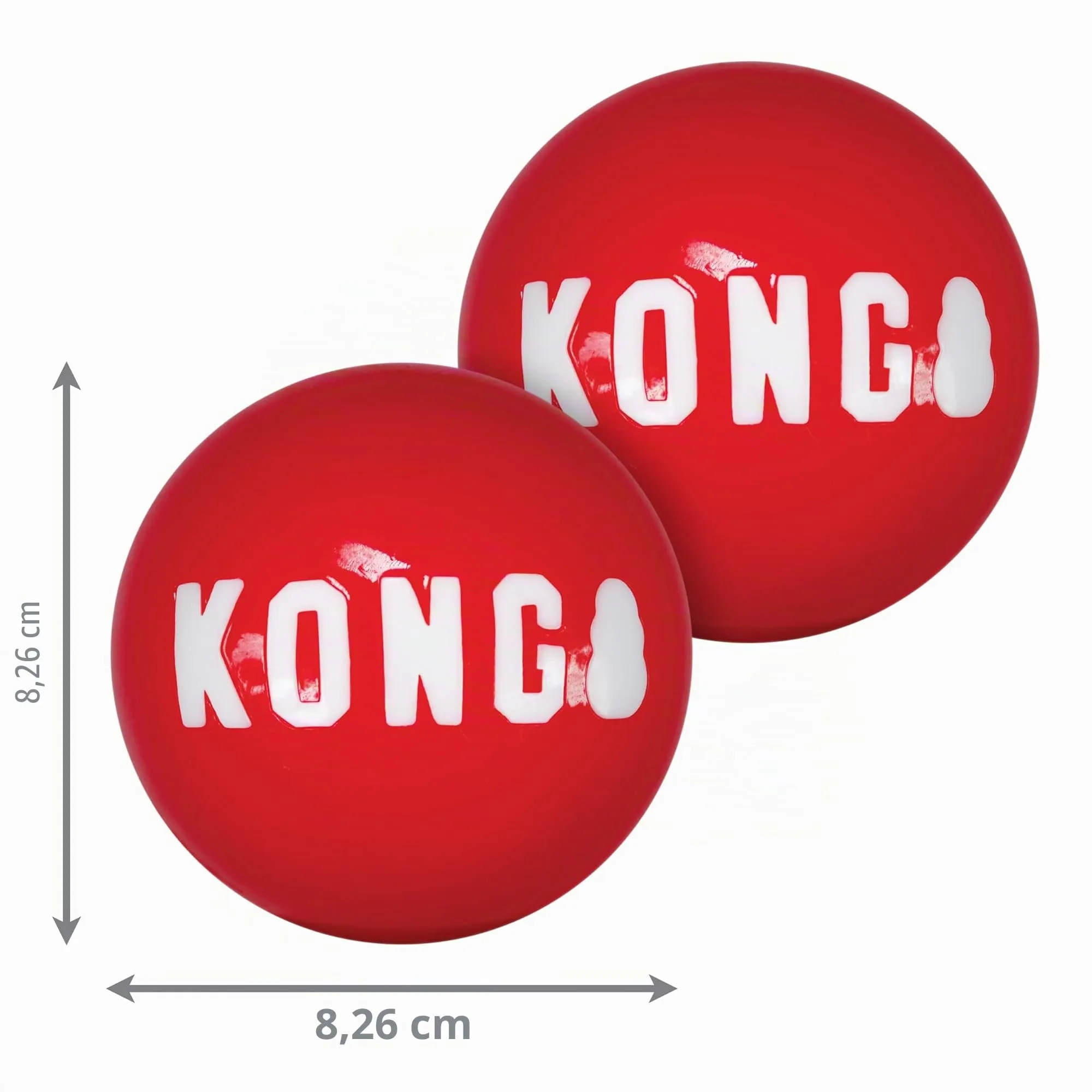 KONG Signature Balls, Confezione da 2, Grande - immagine 5