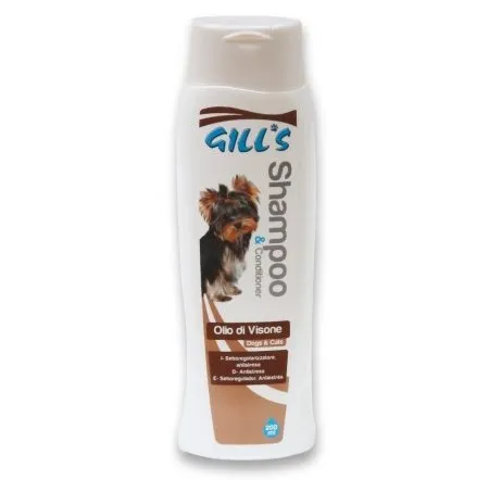 Croci Gill's Shampoo Districante con Olio di Visone per Cani, 200ml - immagine 1