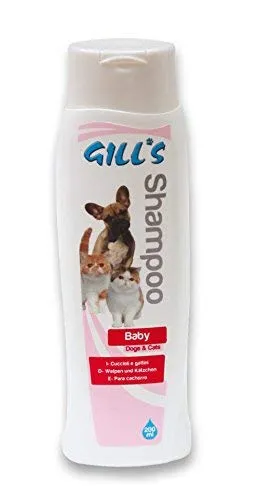Croci Gill's Shampoo Baby per cuccioli di cane e gatto, 200ml - immagine 1