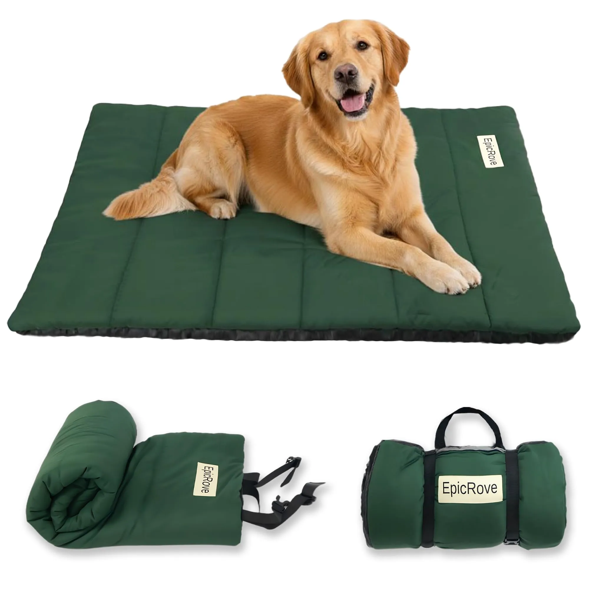 EpicRove Coperta per cani da viaggio impermeabile e antiscivolo, 110 x 68 cm, lavabile - immagine 1
