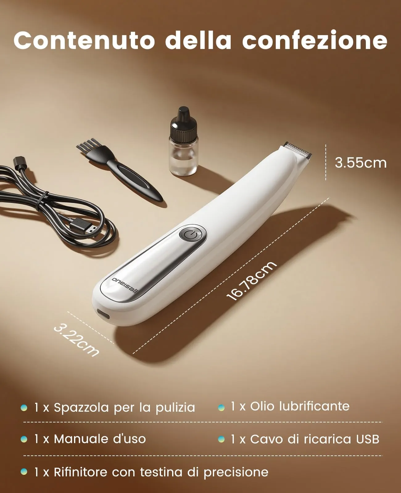Oneisall Paw Trim Pro Tagliaunghie per Gatti e Cani con Luce LED, Versione 2026, Ultrasilenzioso, FC13 - immagine 9