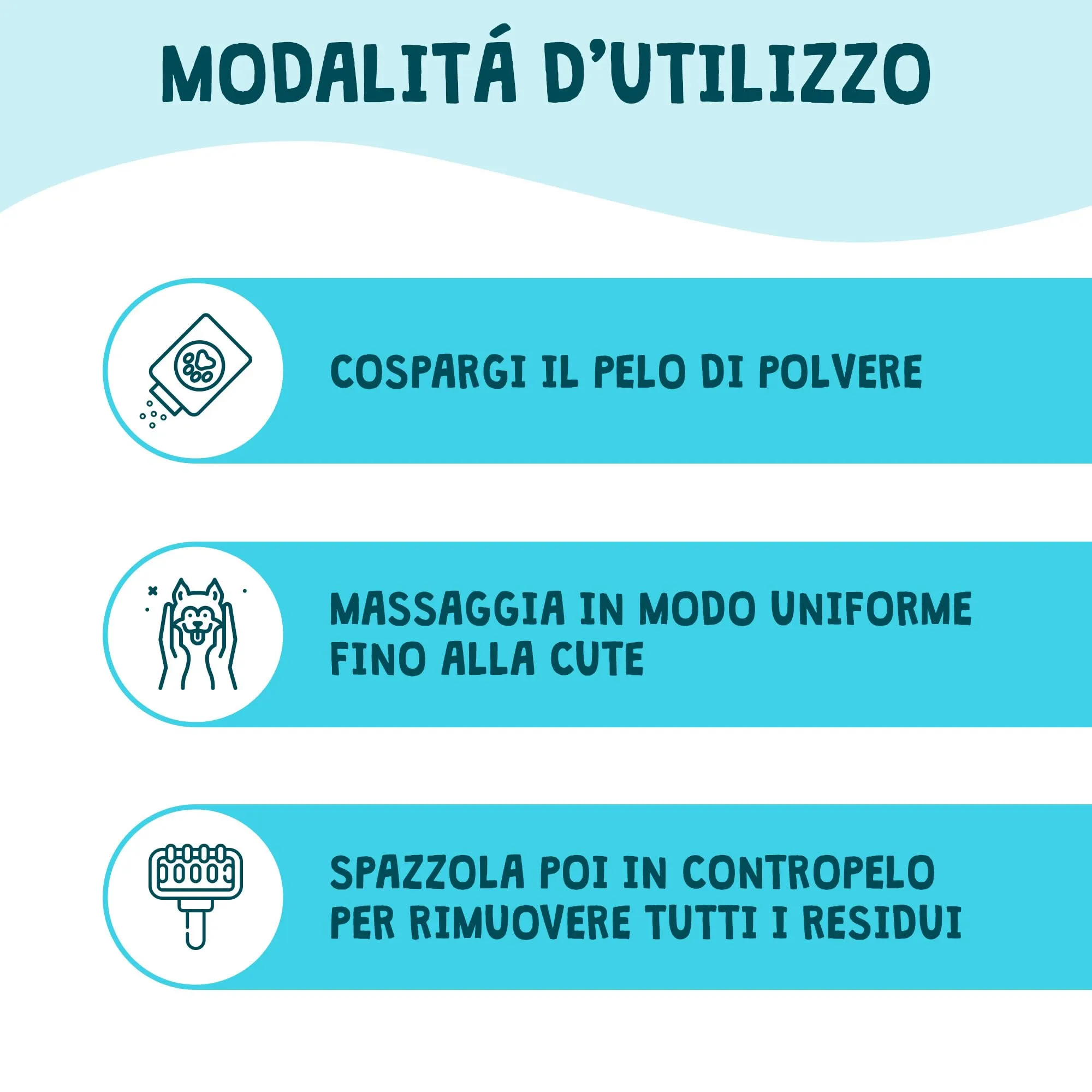 Croci Gill's Shampoo Secco in Polvere per Cani e Gatti, 200g - immagine 4