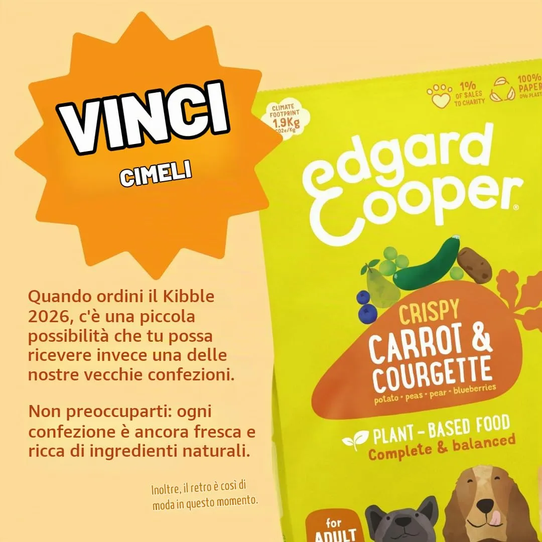 Edgard & Cooper Croccantini per Cani Adulti Carote e Zucchine, Senza Glutine, 2.5kg - immagine 8
