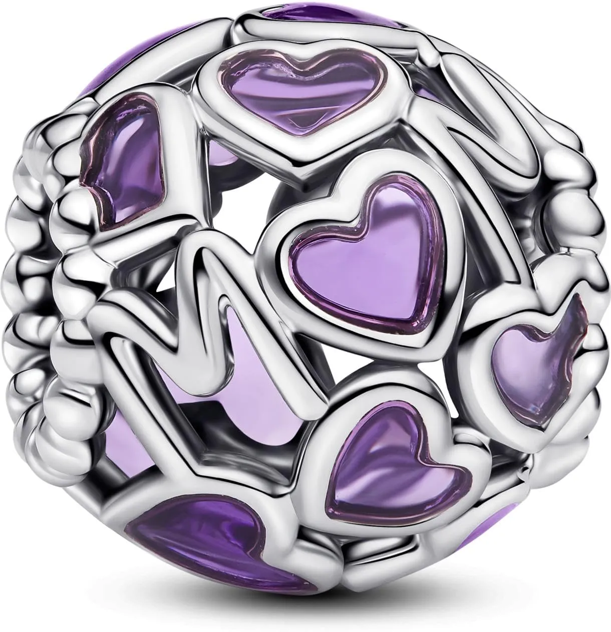 Pandora Moments 793772C01 Breloque Cœur Ouvert en Argent Sterling - immagine 1