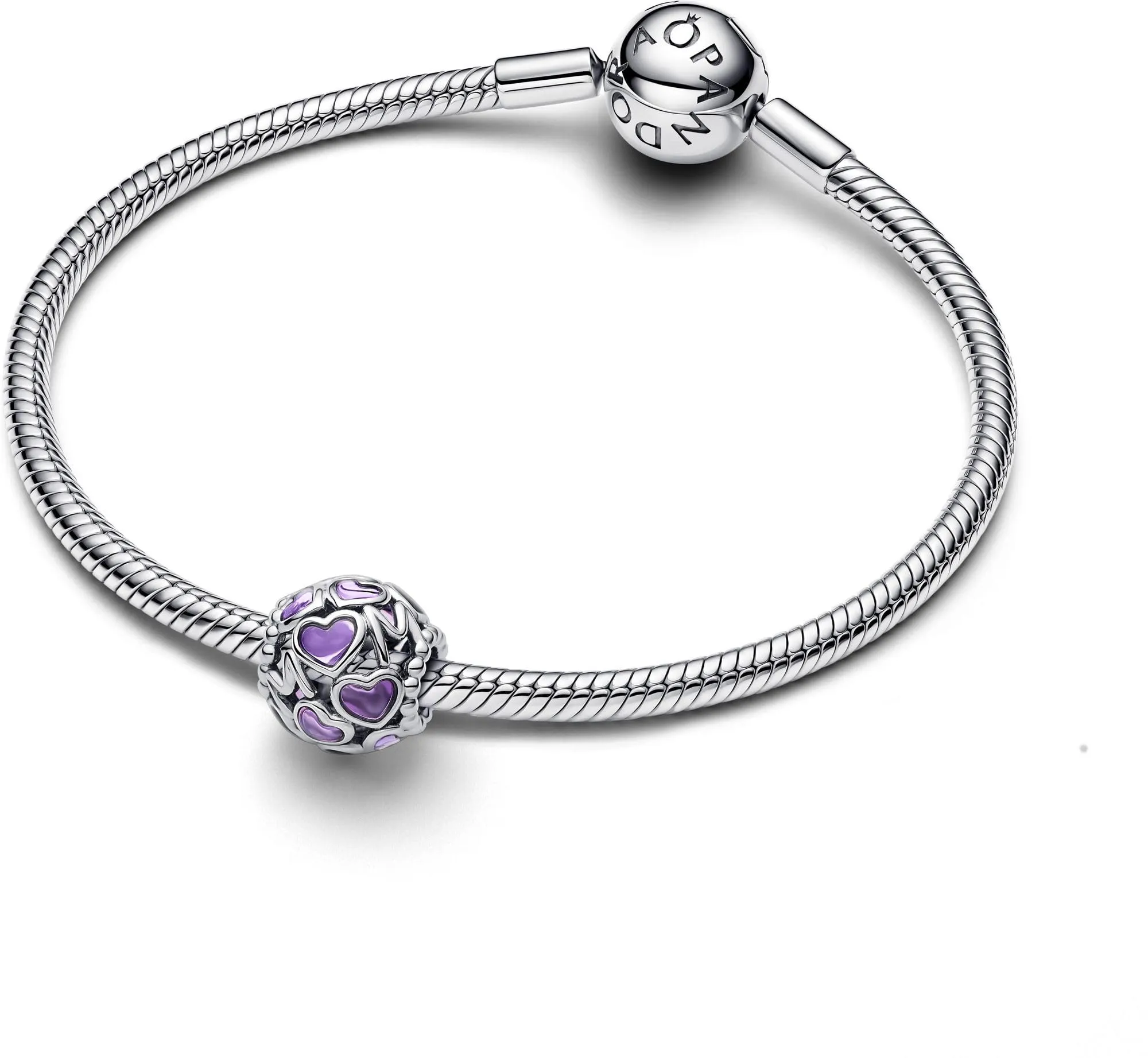 Pandora Moments 793772C01 Breloque Cœur Ouvert en Argent Sterling - immagine 2
