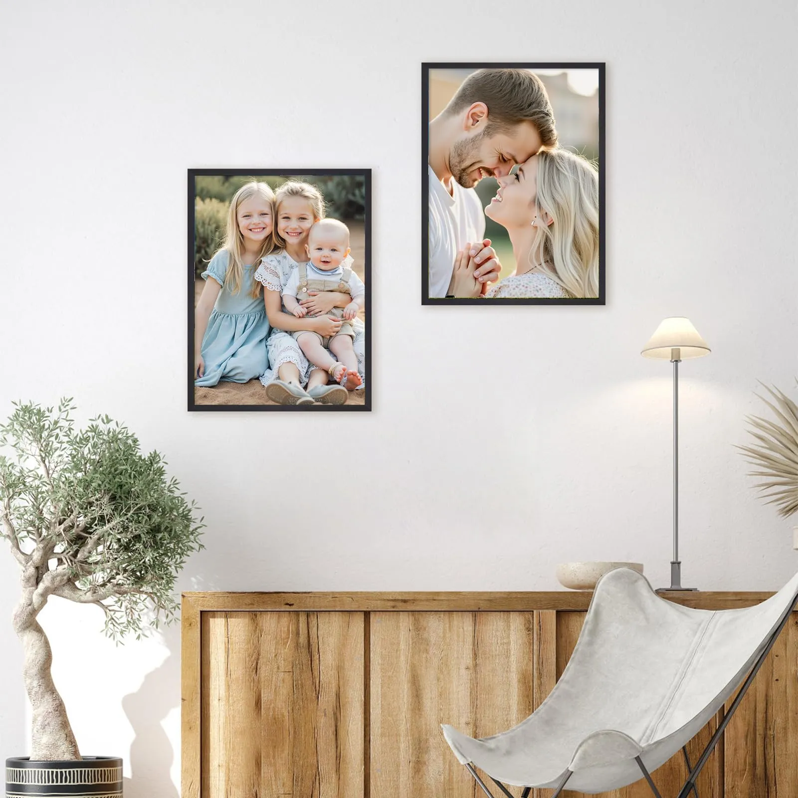 Ditwis Cornice in Alluminio 45x60 cm, Nera - immagine 4