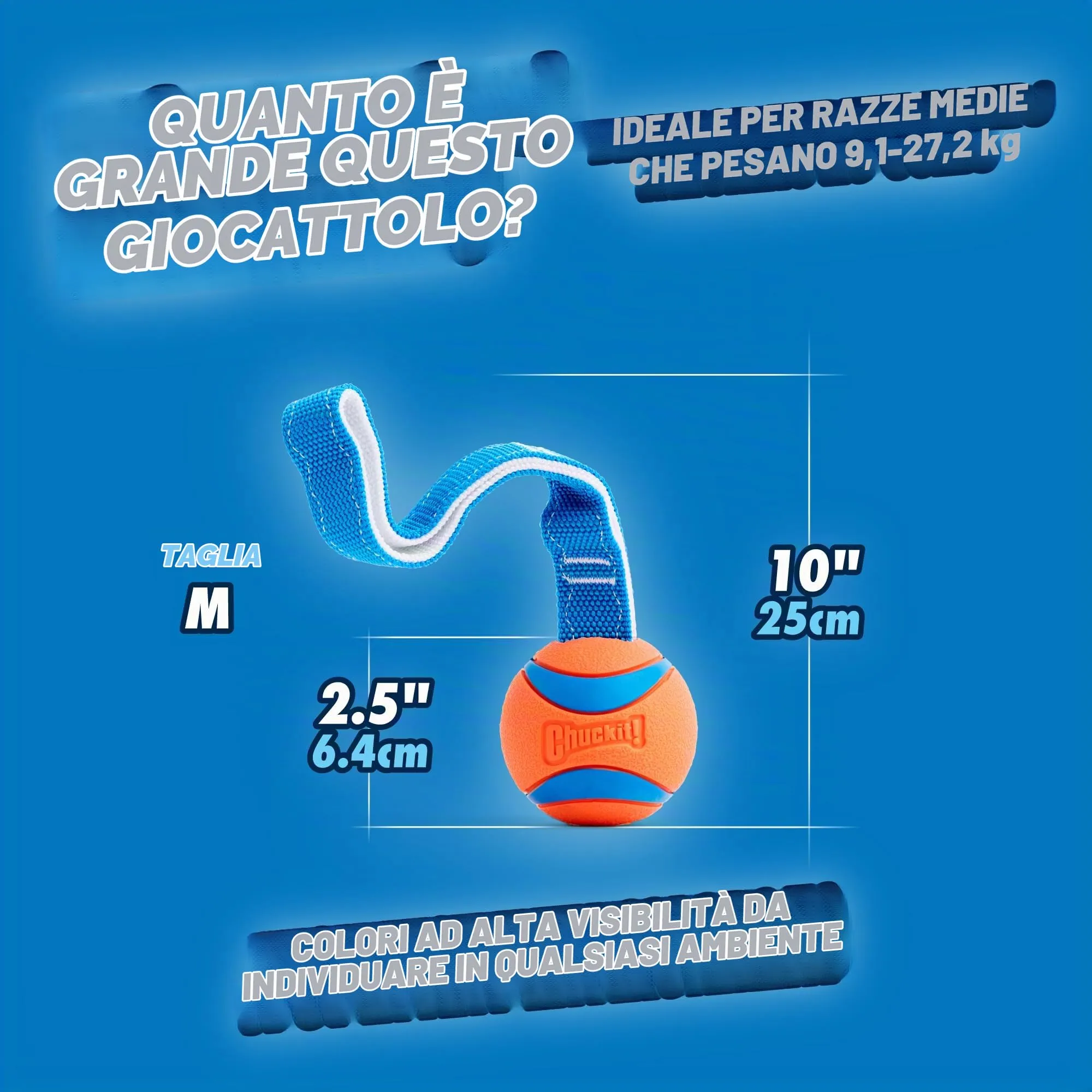 Chuckit! Ultra Tug, M - immagine 4