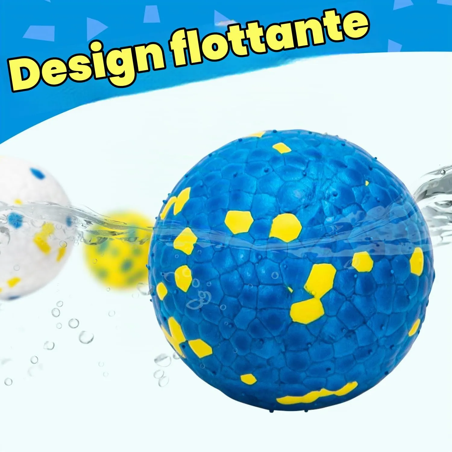 Nobleza Palline per Cani in E-TPU, 3 Pezzi, Ø 6.3cm - immagine 2