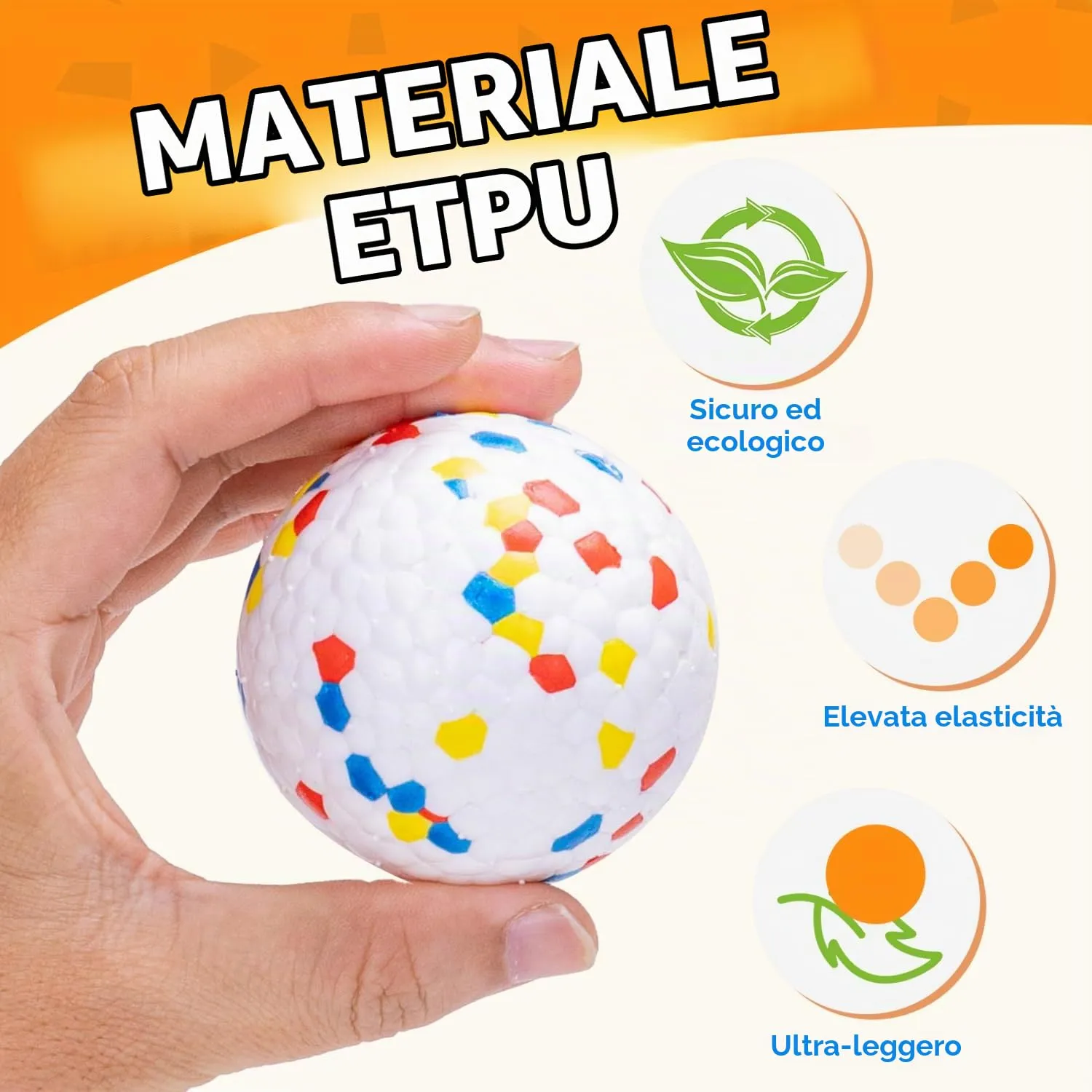 Nobleza Palline per Cani Indistruttibili, 3 Pezzi, Ø 6,3cm - immagine 4