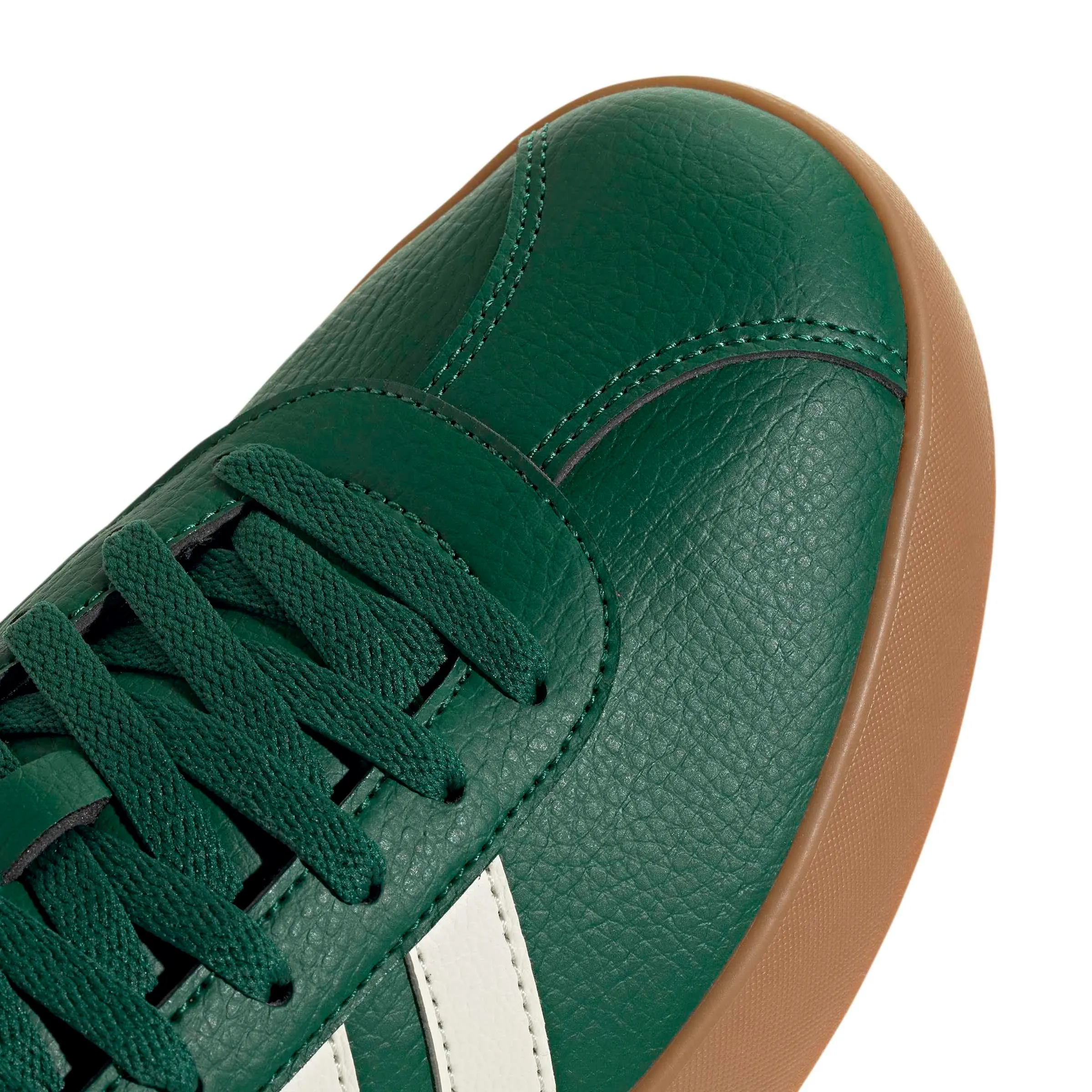 adidas VL Court 3.0 Shoes, Collegiate Green/Off White/Gold Met, 47 1/3 EU - immagine 2