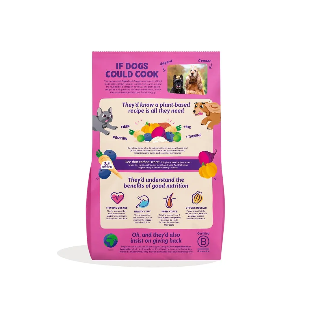 Edgard & Cooper Croccantini per Cani Adulti, Barbabietola e Zucca, Senza Glutine, 7kg - immagine 2