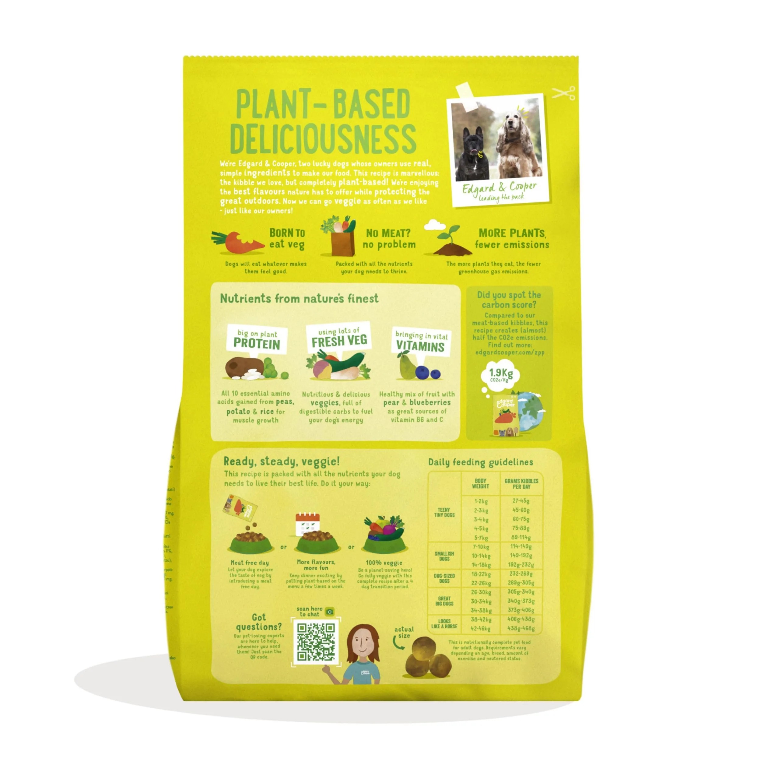 Edgard & Cooper Croccantini per Cani Adulti, Carote e Zucchine, Senza Glutine, 7kg - immagine 7