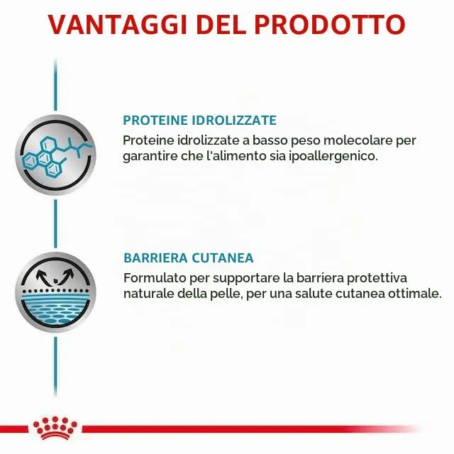 Royal Canin Veterinary Hypoallergenic Mousse per cani adulti, Proteine Idrolizzate, 12 x 400 g - immagine 5