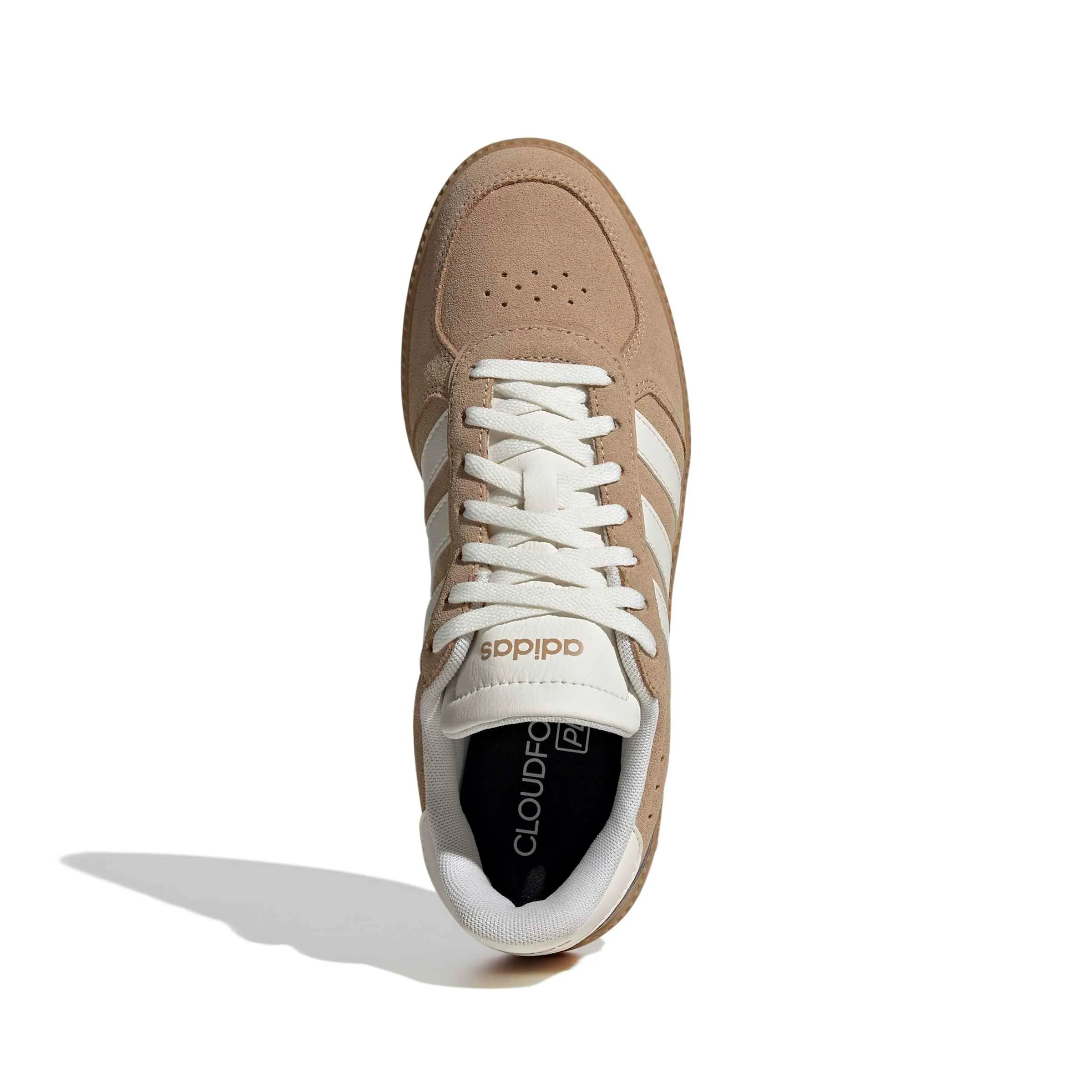 Adidas Breaknet Sleek Shoes, Warm Sandstone/Core White/Gum 3, 42 2/3 EU - immagine 2