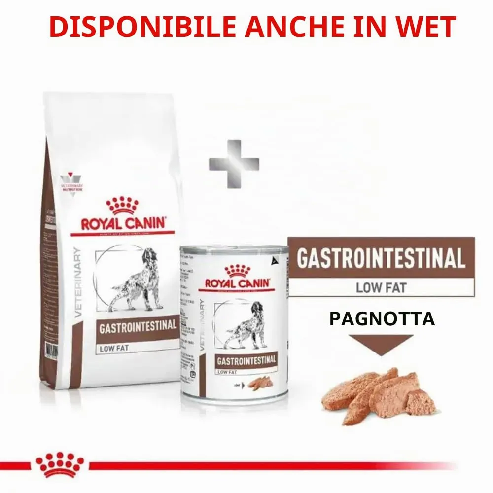 Royal Canin Gastrointestinal Canine Low Fat 12 kg - immagine 6
