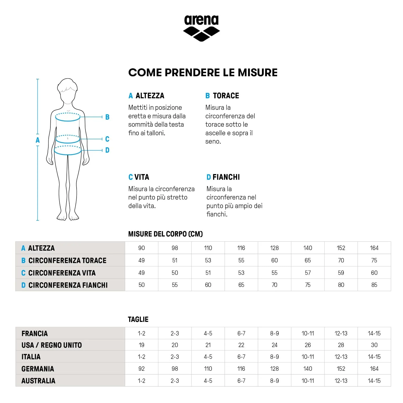 Arena Feel Dynamo Slip Nuoto da Bambino - immagine 5