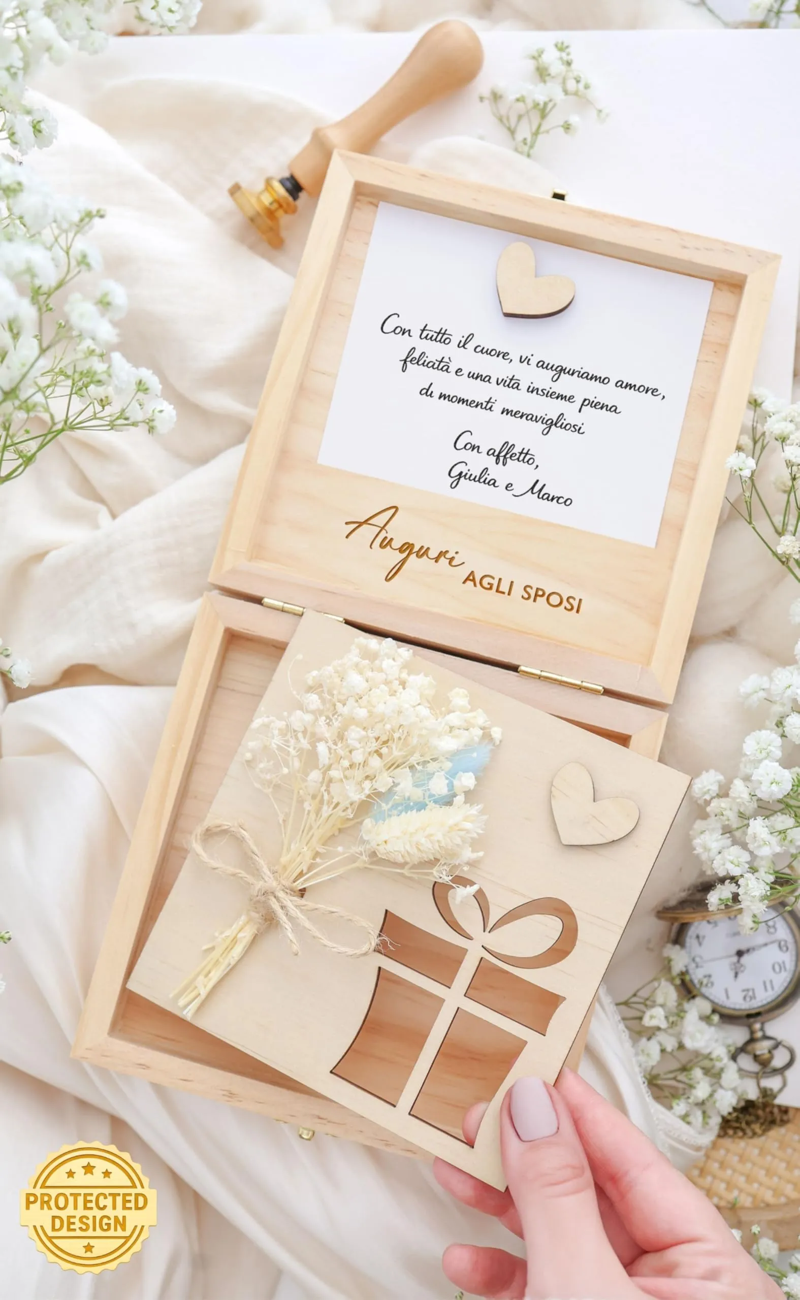 Joli Coon Regalo matrimonio in cofanetto - immagine 5