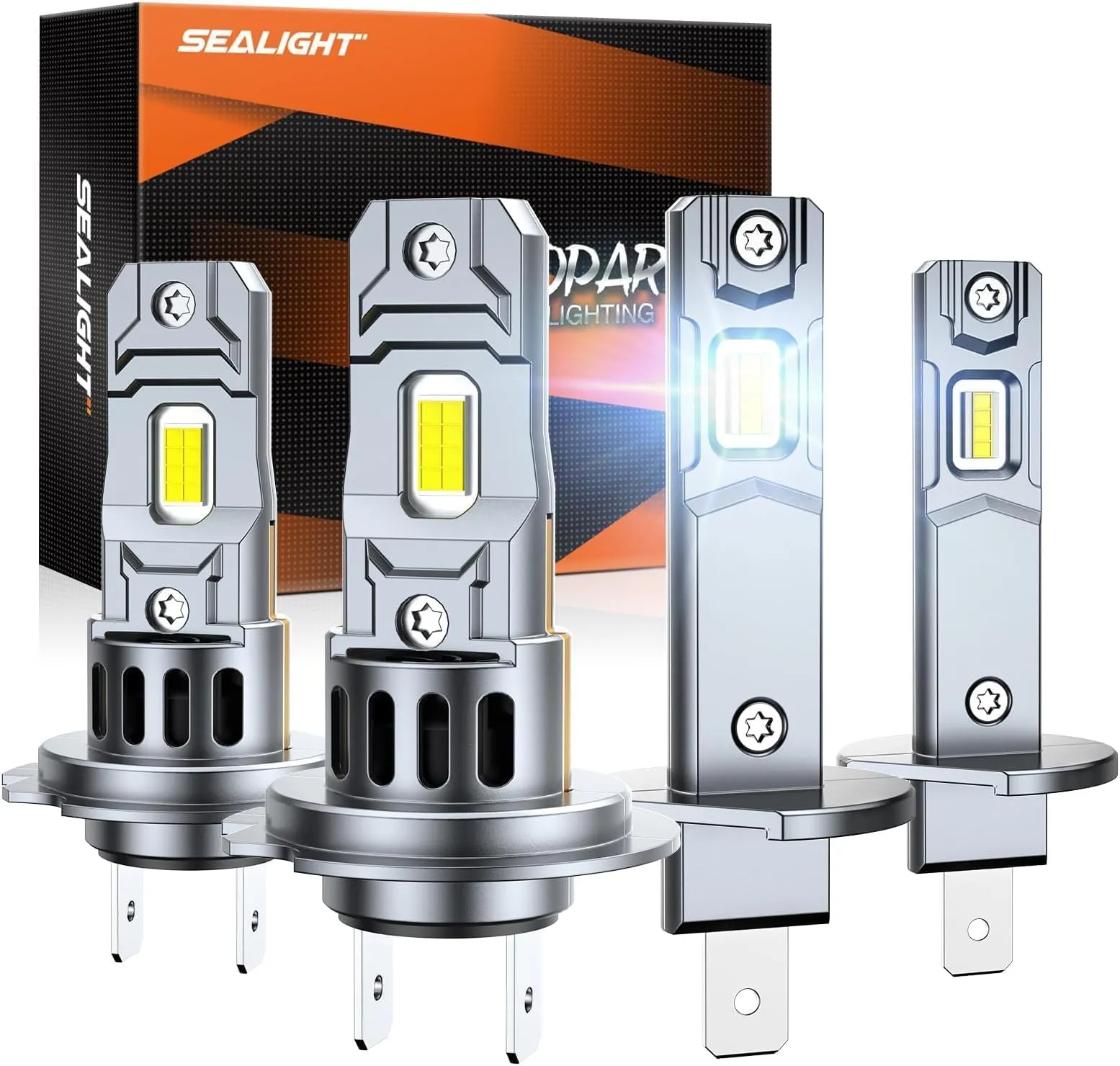 SEALIGHT S2S H1 H7 Combo LED 160,000 LM 6500K - immagine 1