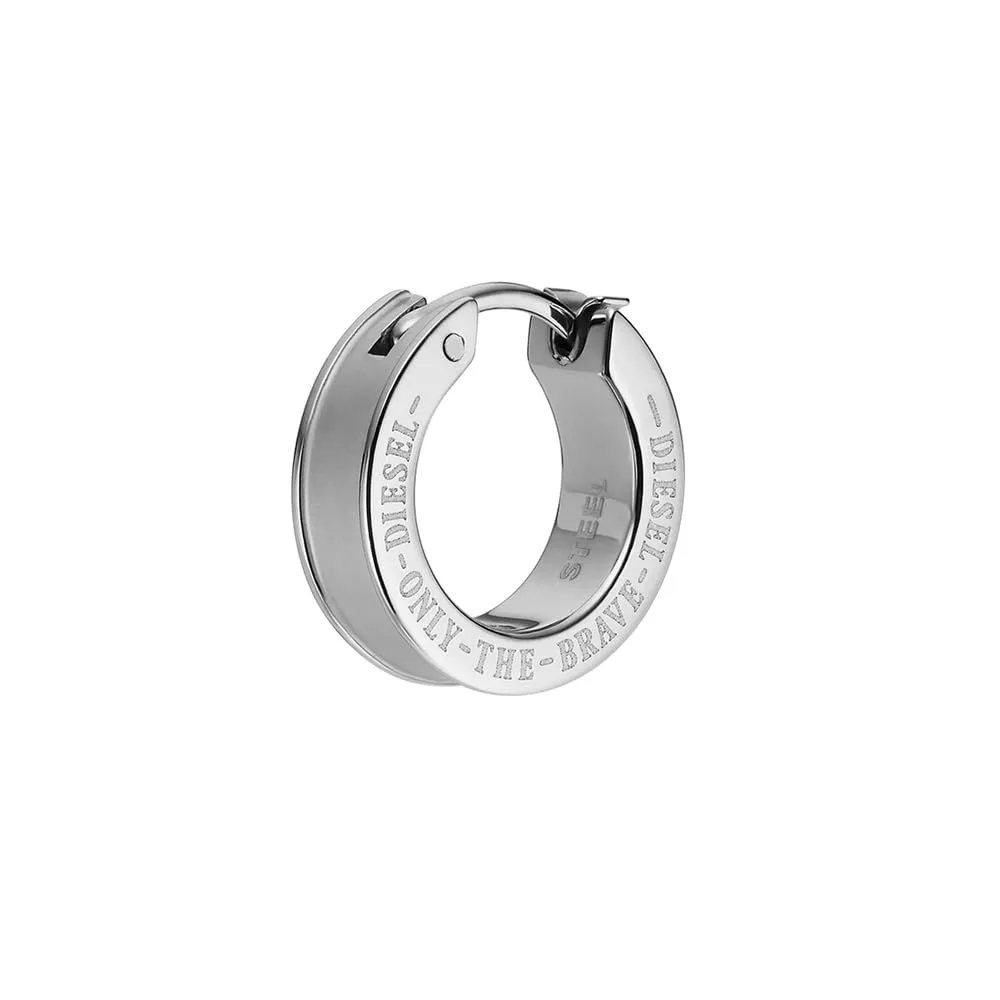 Diesel DX1316040 Orecchini da uomo in acciaio inox - immagine 2