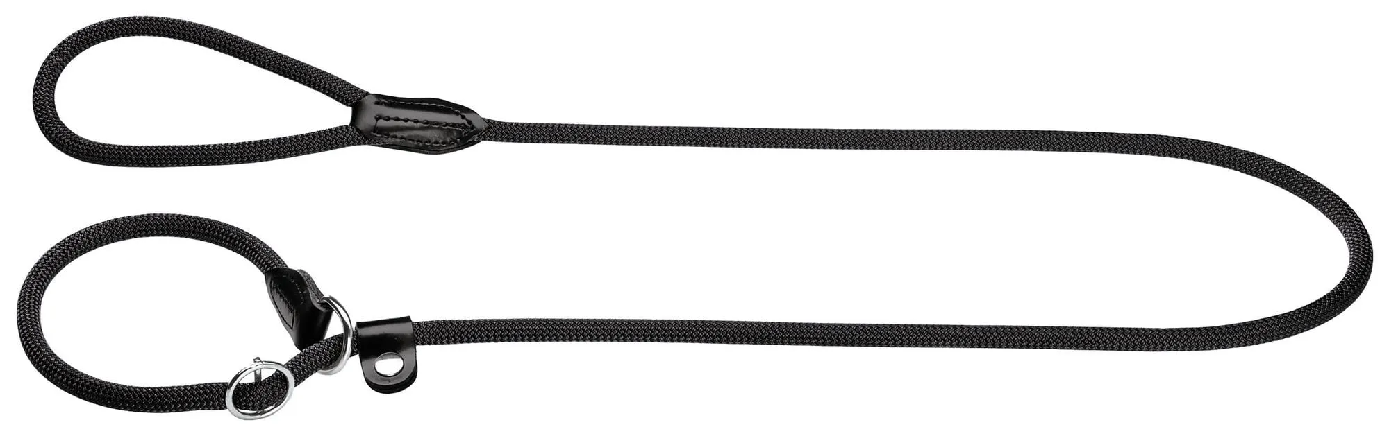Hunter Retriever Freestyle Leash, 1.0 x 170 cm, Nylon, Nero - immagine 1