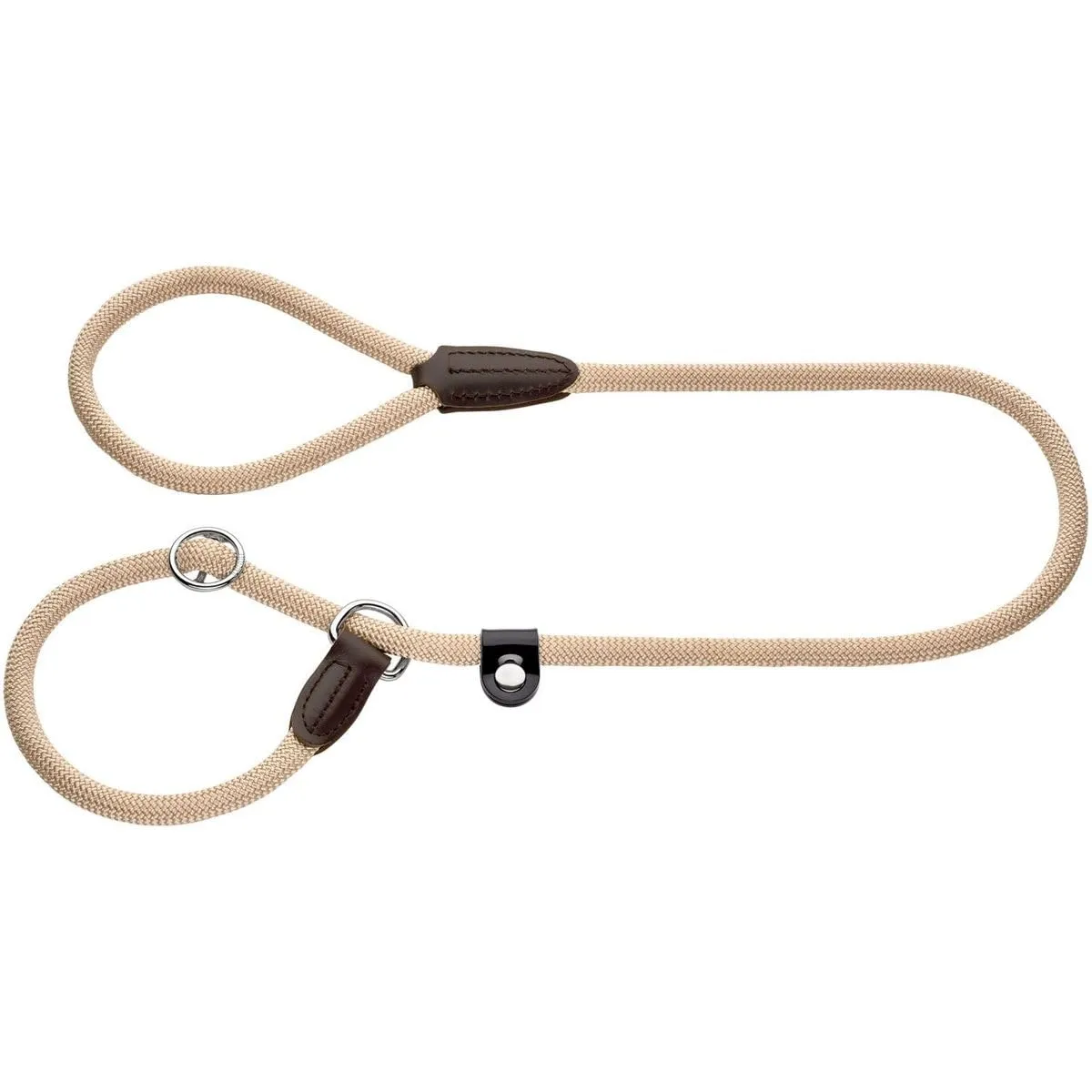 Hunter Retriever Freestyle Leash, 1 x 120 cm, Beige, Nylon - immagine 1