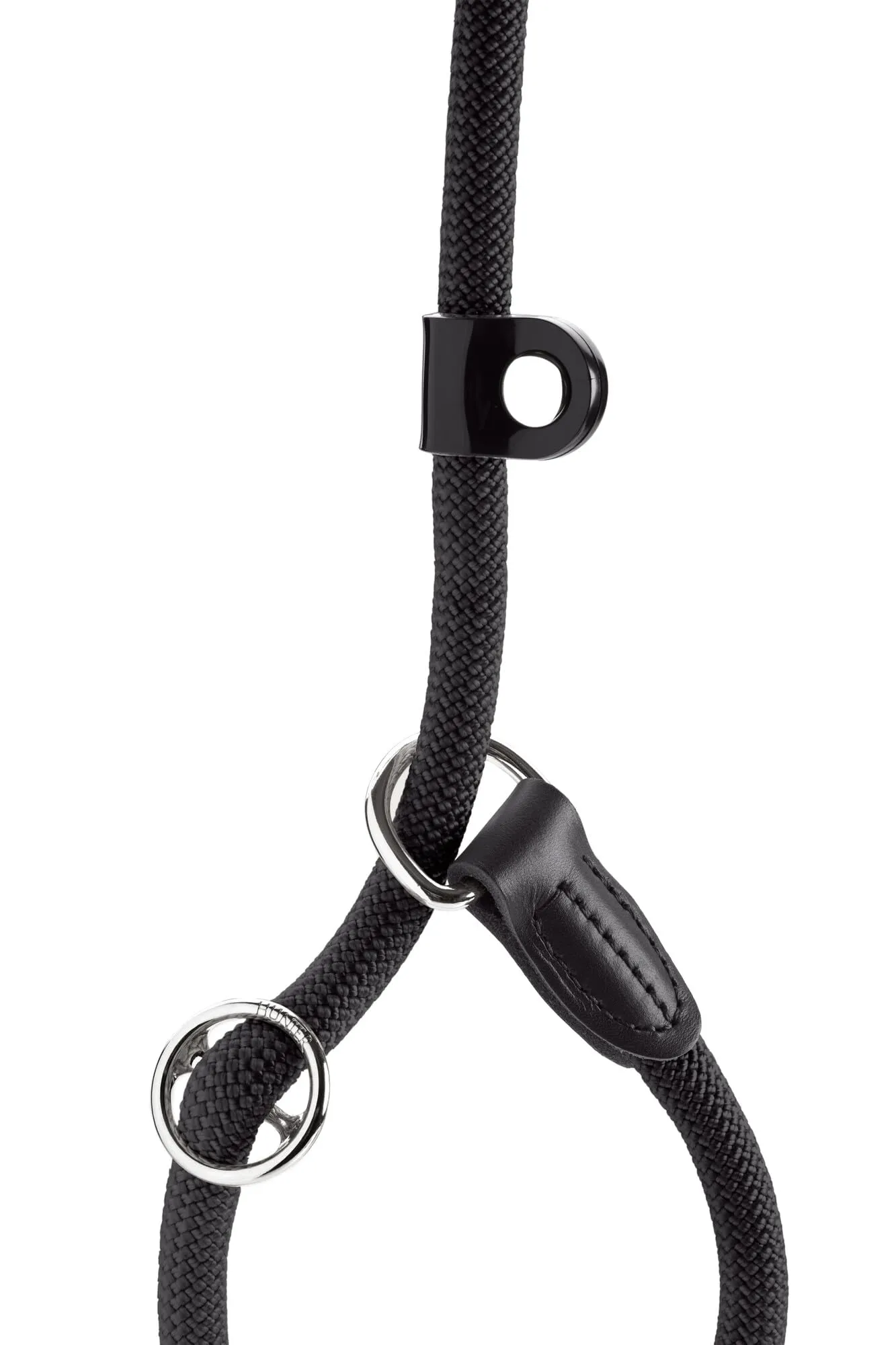 Hunter Cinturino Freestyle Retriever con Collana Integrata, Nero, 1.0 x 120 cm - immagine 4