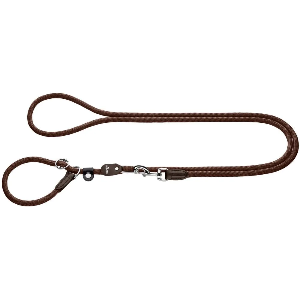 Hunter Retriever Freestyle Cord Leash, 1.0 x 260 cm, Rosso - immagine 5