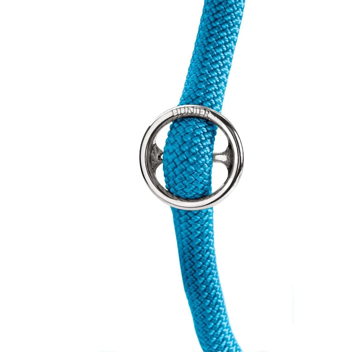 Hunter Retriever Freestyle Leash, 0.8 x 120 cm, Petrolio, Nylon and Leather - immagine 5