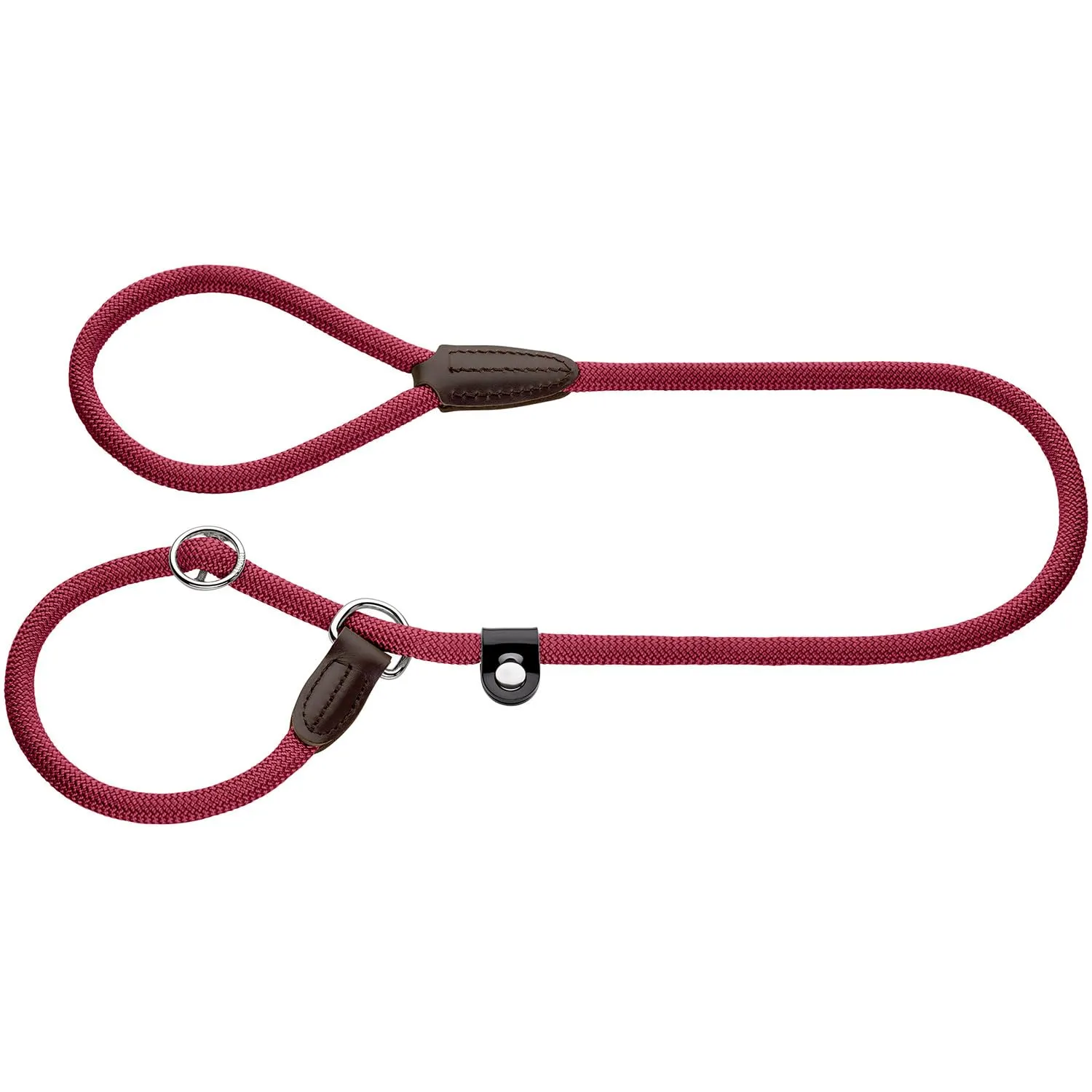 HUNTER Retriever Guinzaglio Freestyle con collo integrato, Bordeaux, 0.8 x 120 cm - immagine 1