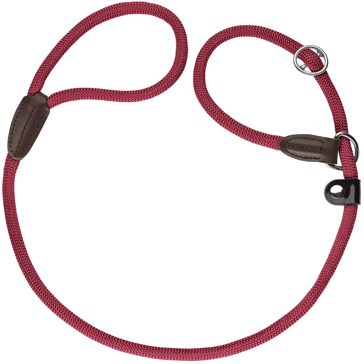 HUNTER Retriever Guinzaglio Freestyle con collo integrato, Bordeaux, 0.8 x 120 cm - immagine 2