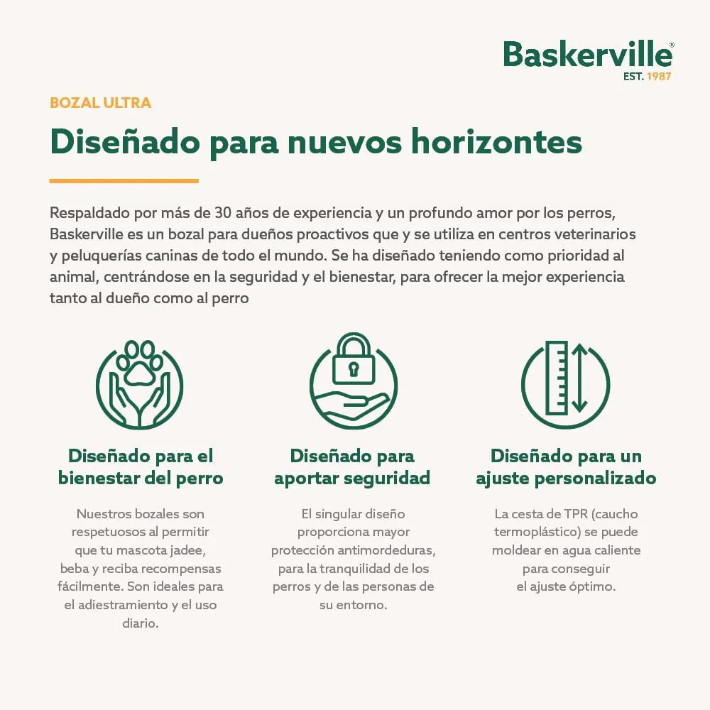 Baskerville Ultra Museruola per Cani, Taglia 3, Verde - immagine 8