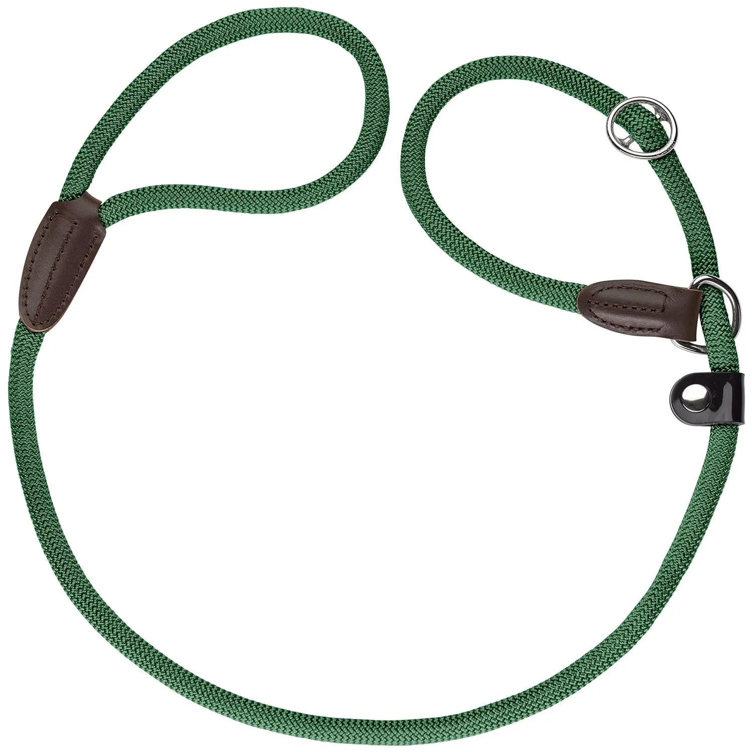HUNTER Retriever Guinzaglio per cani Freestyle, Verde Scuro, 0.8 x 170 cm - immagine 2