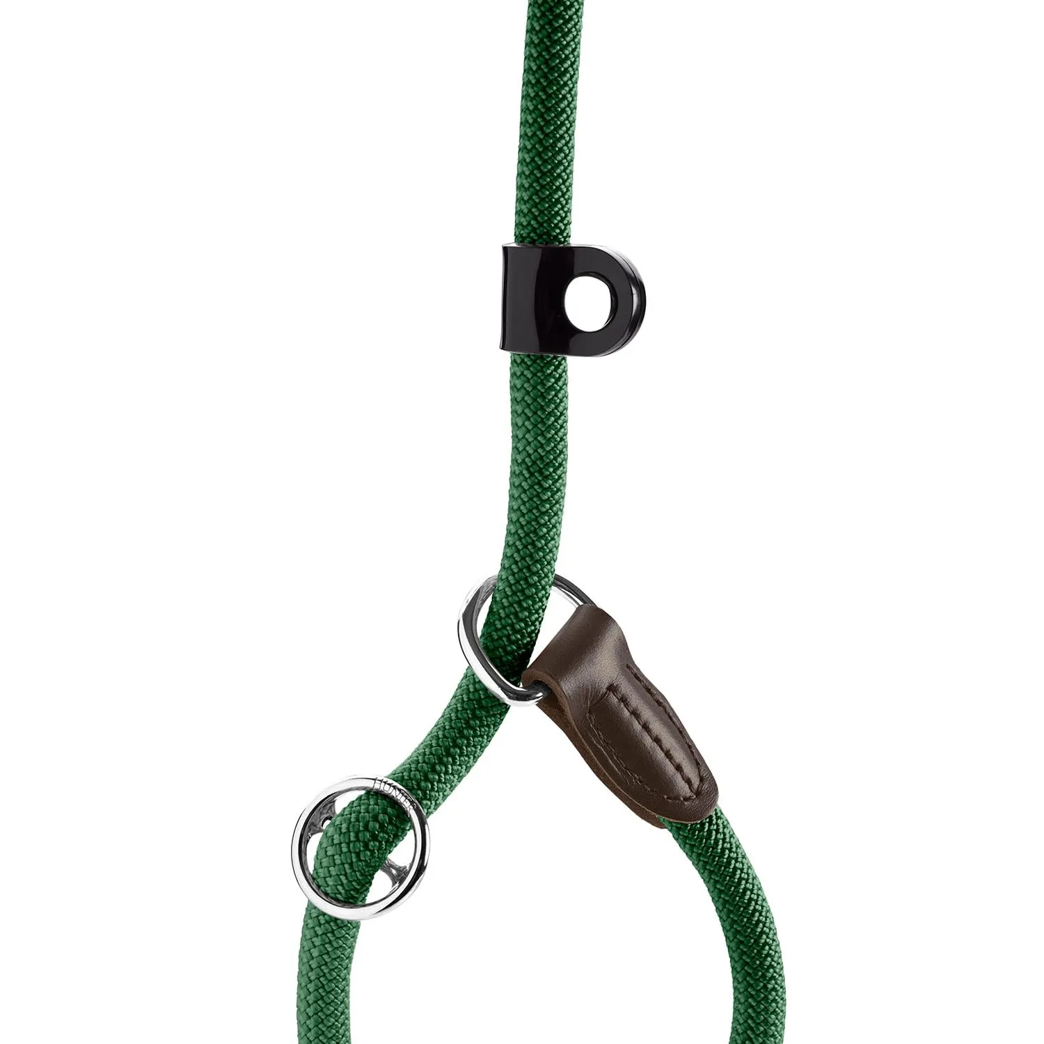 HUNTER Retriever Guinzaglio per cani Freestyle, Verde Scuro, 0.8 x 170 cm - immagine 3