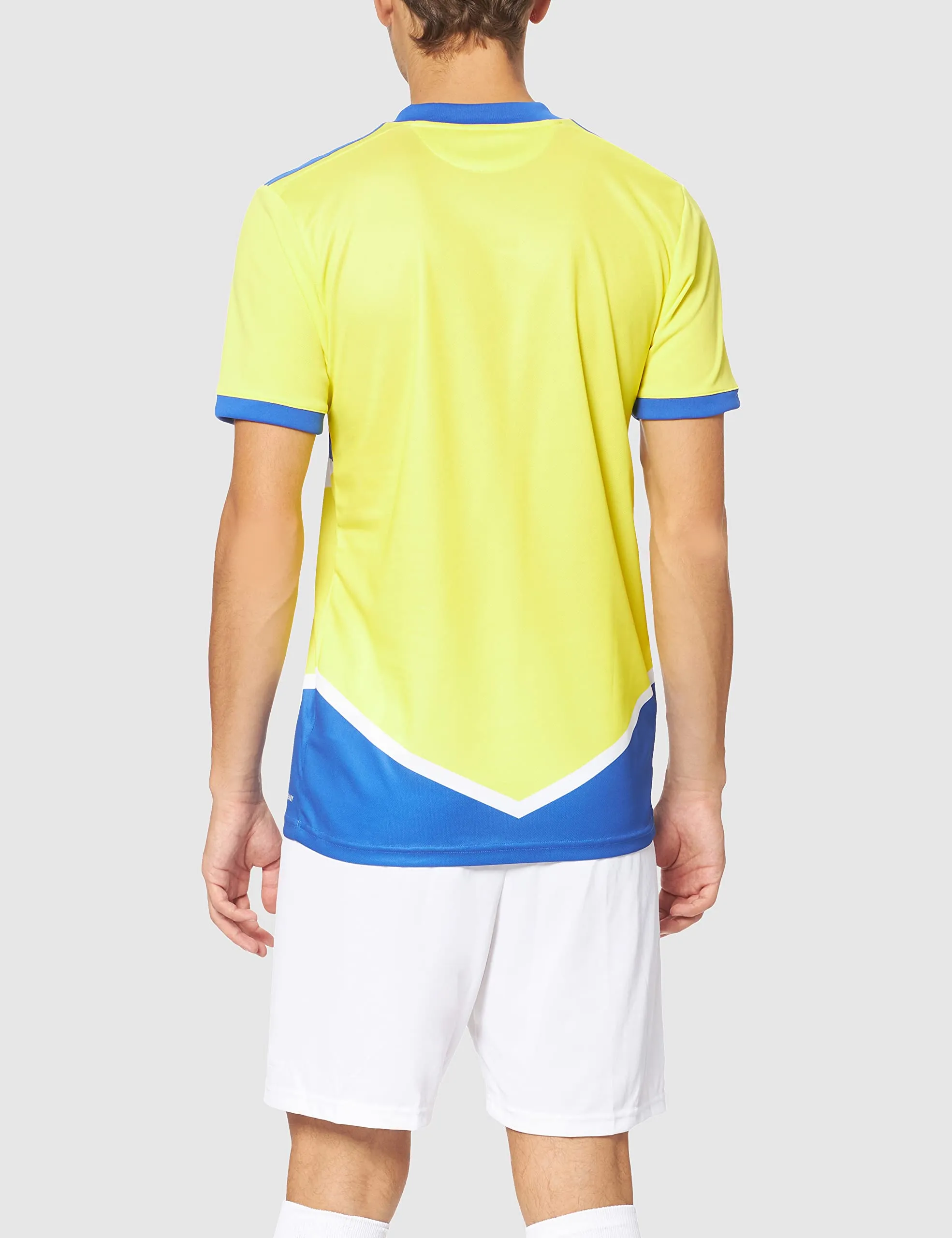 Adidas Juventus Third Jersey 2021/22 Men's - Shock Yellow/Hi-res Blu S18 - XL - immagine 4