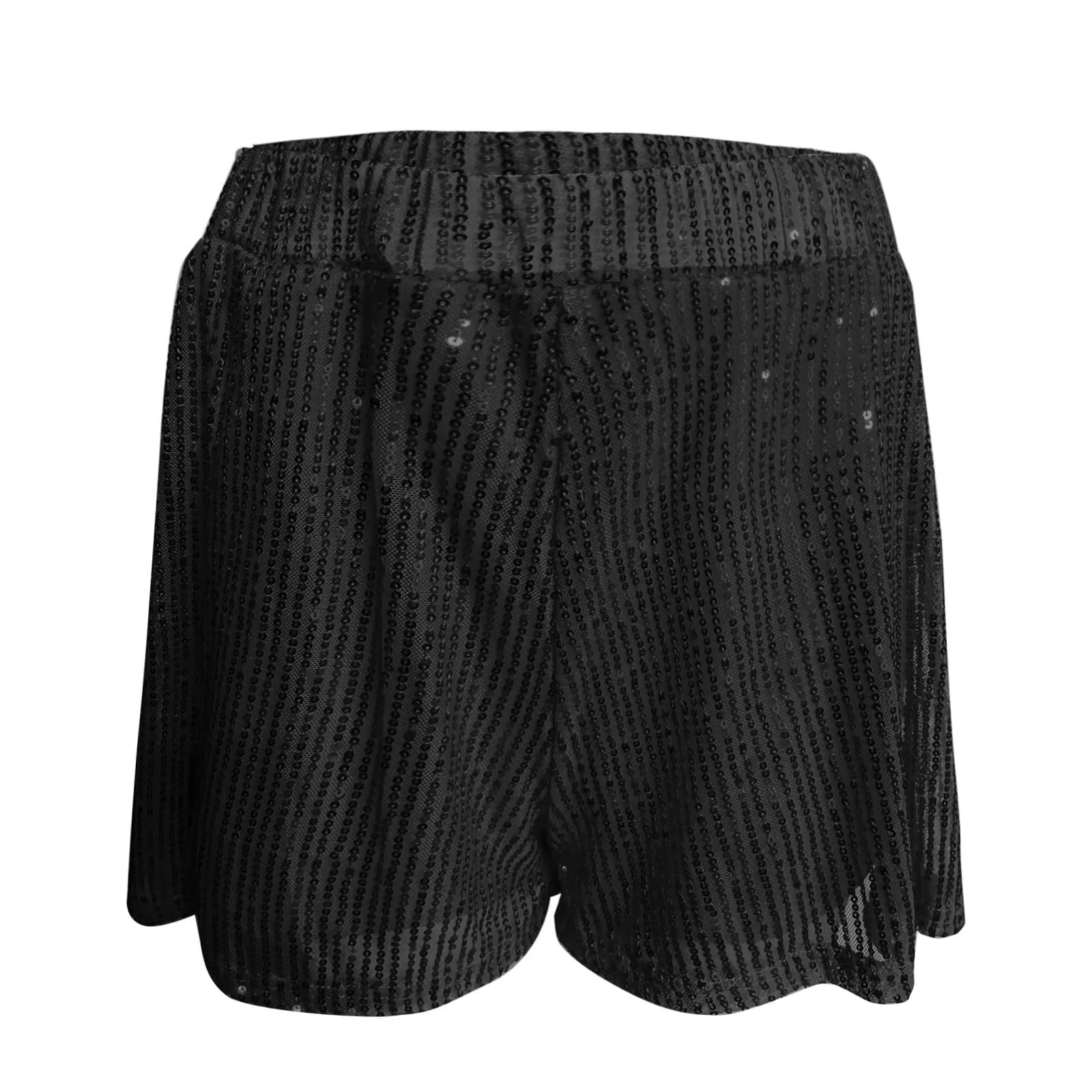 Gonna a Paillettes per Donna, Nero, XL - immagine 5