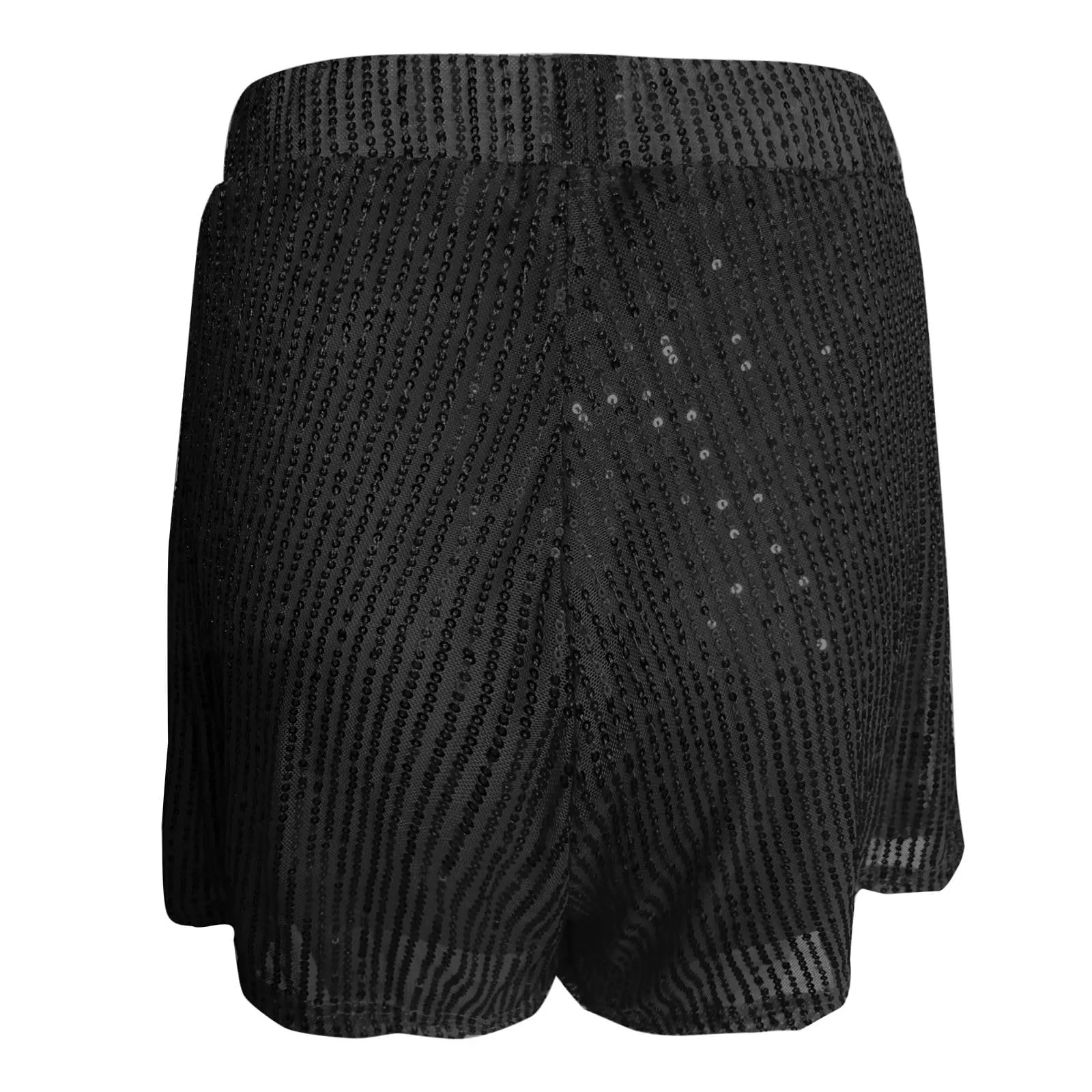 Gonna a Paillettes per Donna, Nero, XL - immagine 6