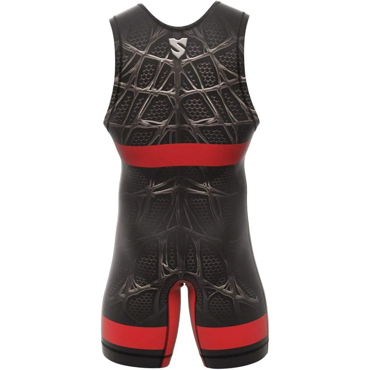 SMMASH Singlet da Wrestling da Uomo in Jersey Traspirante - immagine 4
