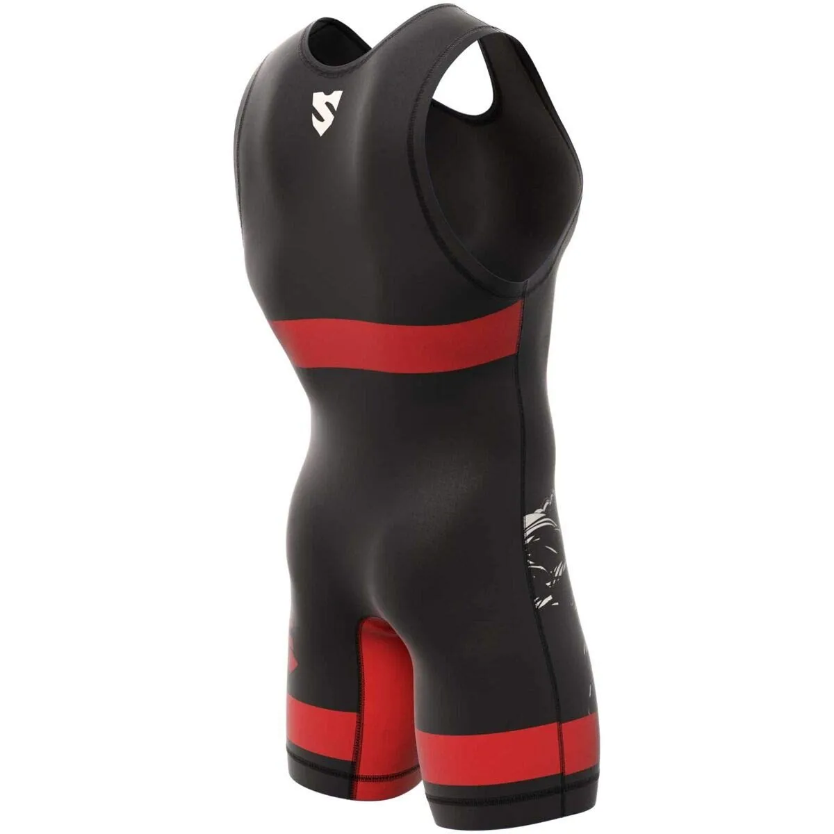 SMMASH Tuta da Wrestling Jersey Singlet da Uomo - immagine 4