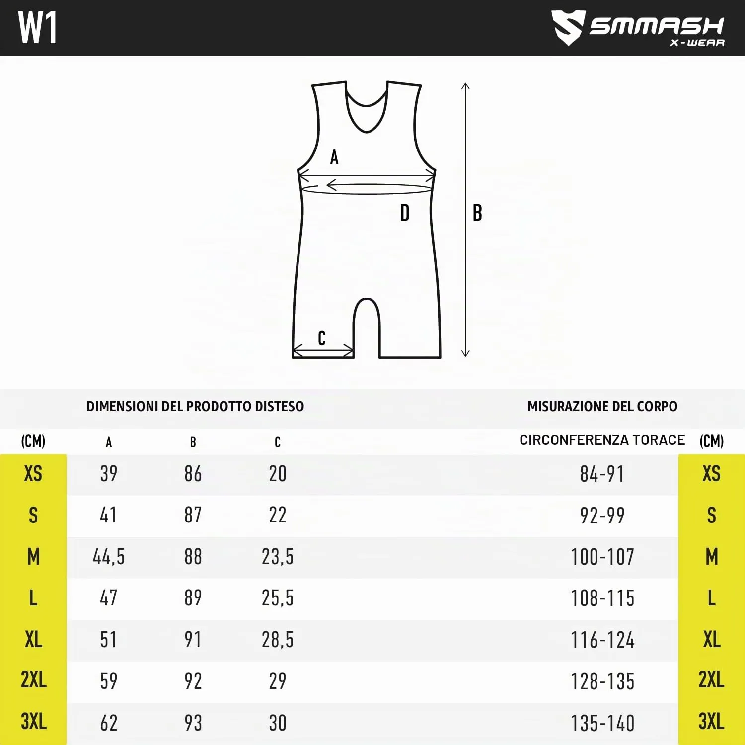SMMASH Tuta da Wrestling Jersey Singlet da Uomo - immagine 7