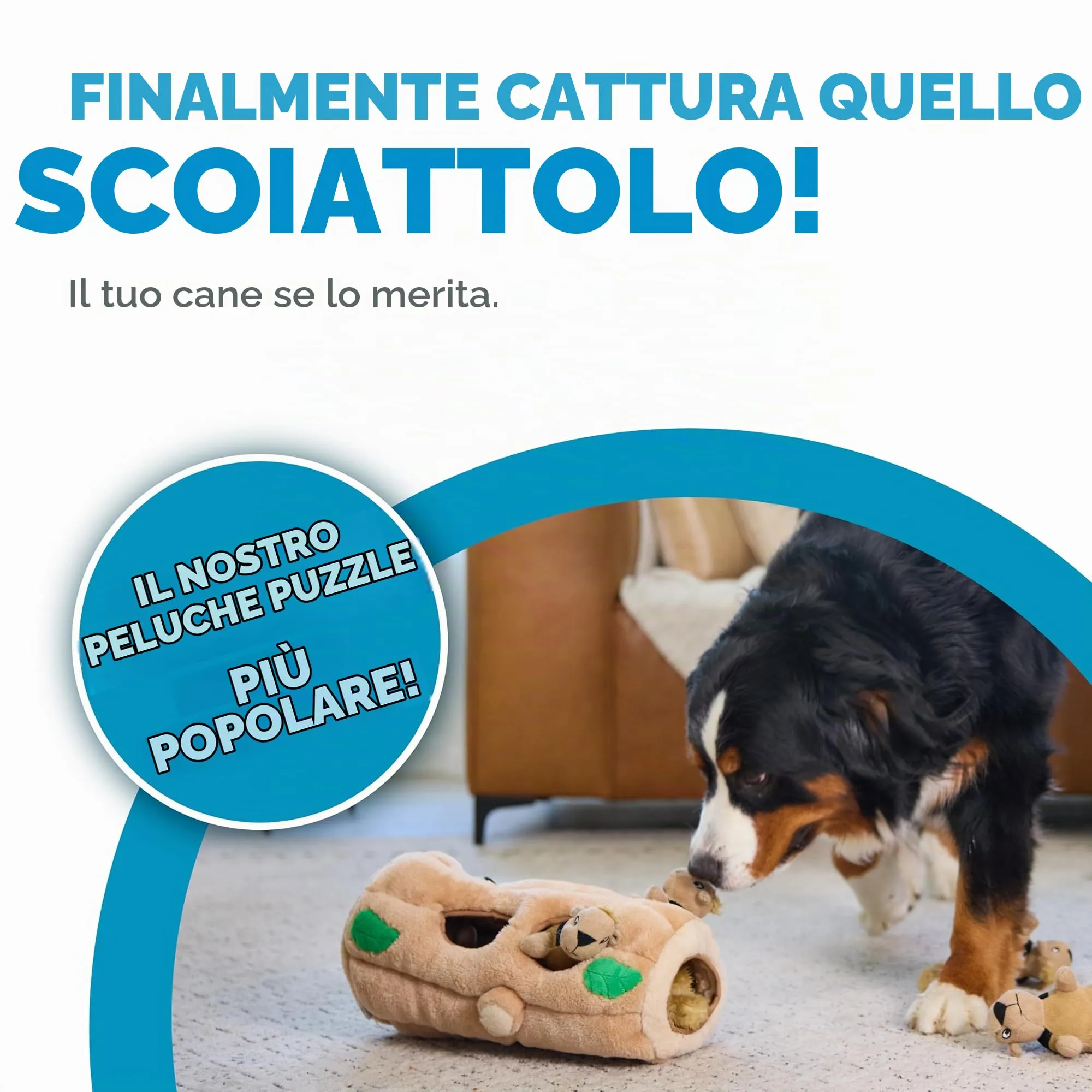 Outward Hound Hide A Squirrel Gioco Rompicapo per Cani con Peluche a Forma di Scoiattolo, XL - immagine 2