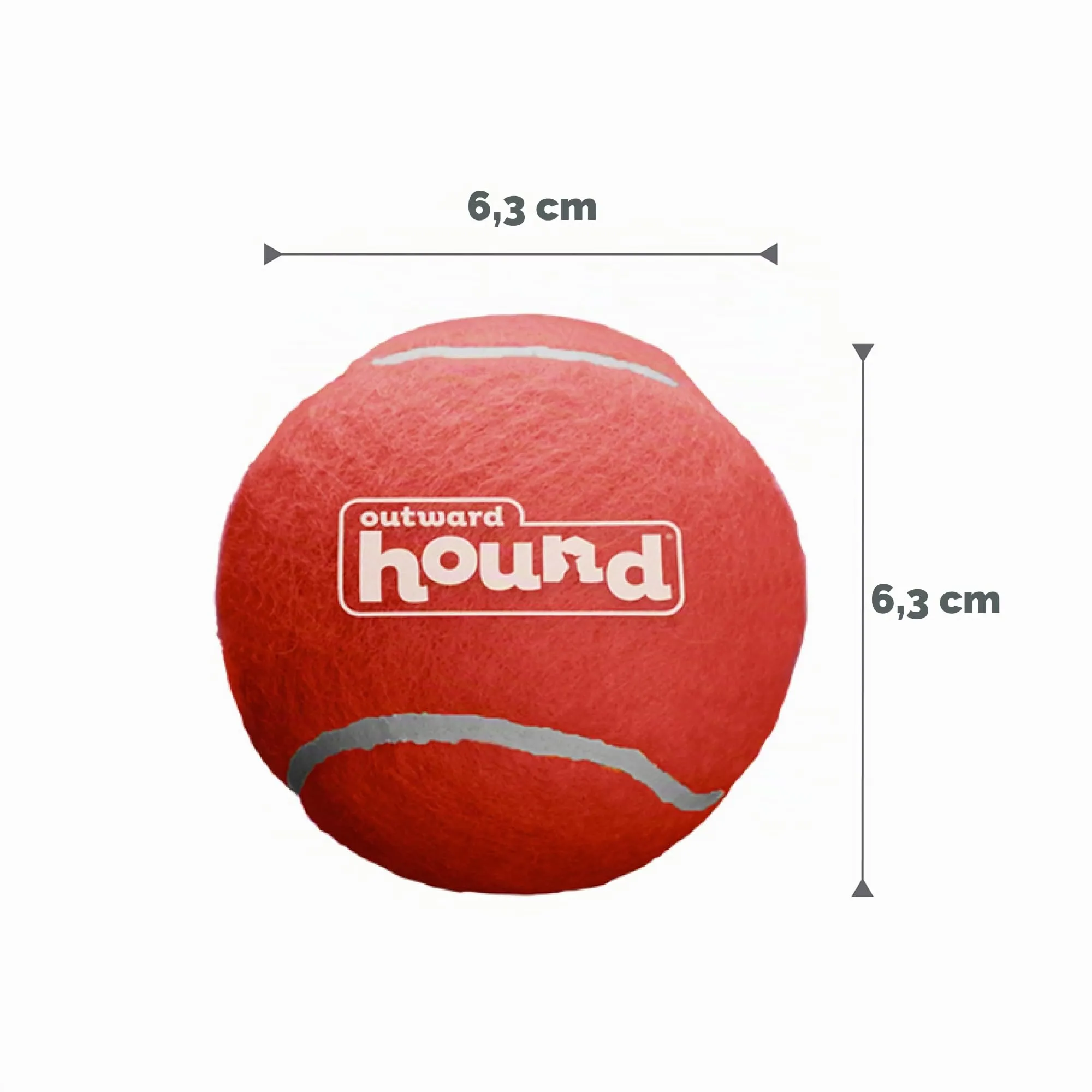 Outward Hound Squeaker Ballz, Medium, 4 pieces - immagine 6