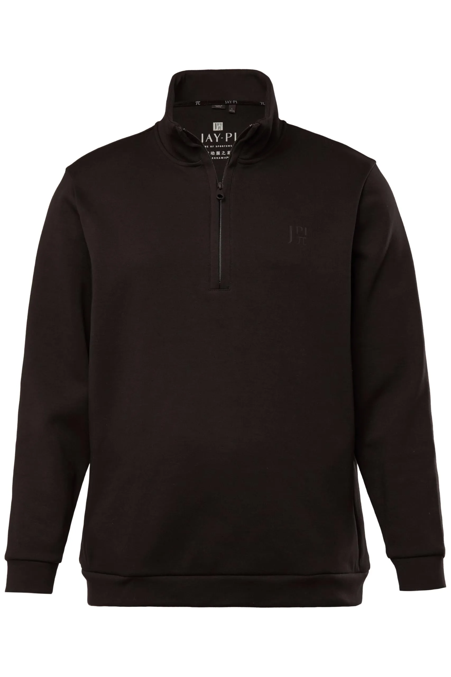 JP 1880 Jay-PI Felpa Uomo Nero XXL - immagine 2
